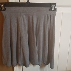 Grey skater skirt